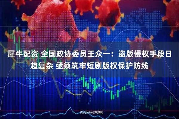 犀牛配资 全国政协委员王众一：盗版侵权手段日趋复杂 亟须筑牢短剧版权保护防线