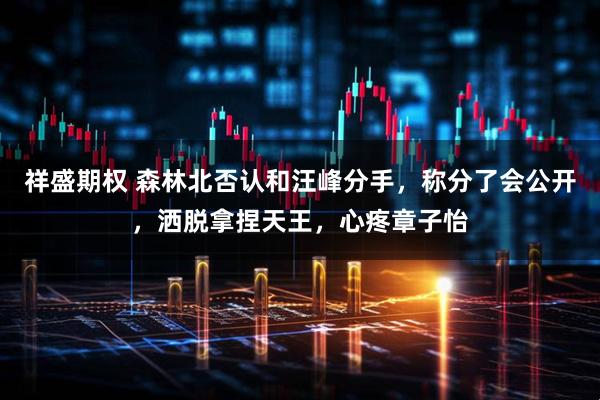 祥盛期权 森林北否认和汪峰分手，称分了会公开，洒脱拿捏天王，心疼章子怡