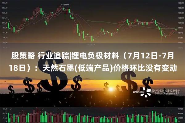 股策略 行业追踪|锂电负极材料(7月12日-7月18日):天然石墨(低端产品)价格环比没有变动